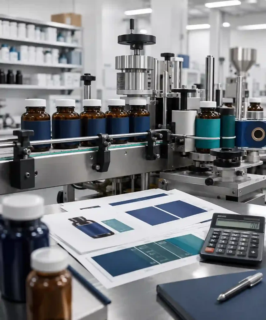 UK private-label supplement manufacturer, packaging and launch budget planning