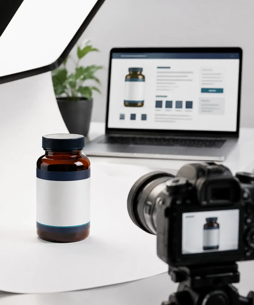 Creating an optimised Amazon UK food supplement product listing