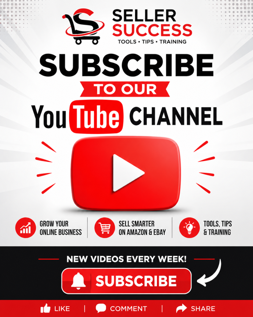 Subscribe to Seller Success YouTube